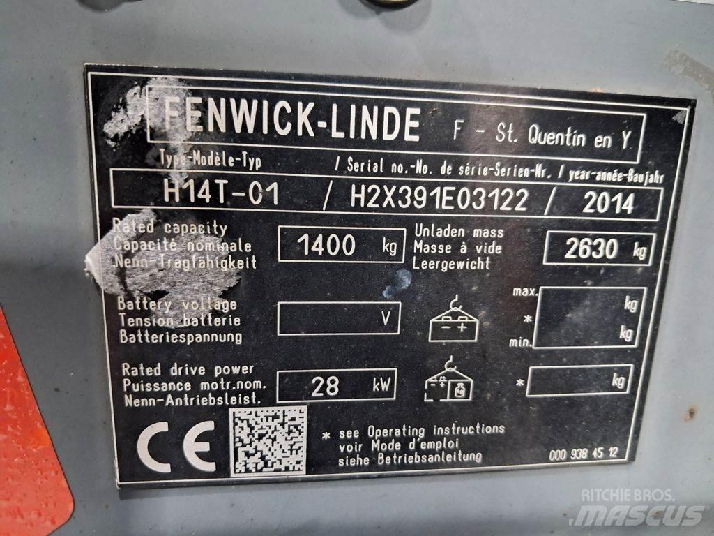 Linde H14T-01 Carretillas LPG
