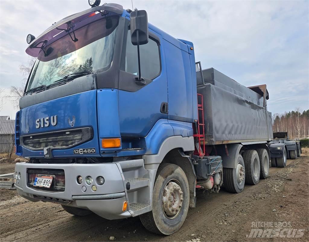 Sisu E12M 8X4 Camiones bañeras basculantes o volquetes