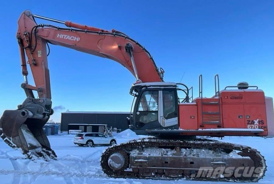 Hitachi ZX 670 LCH Excavadoras de cadenas