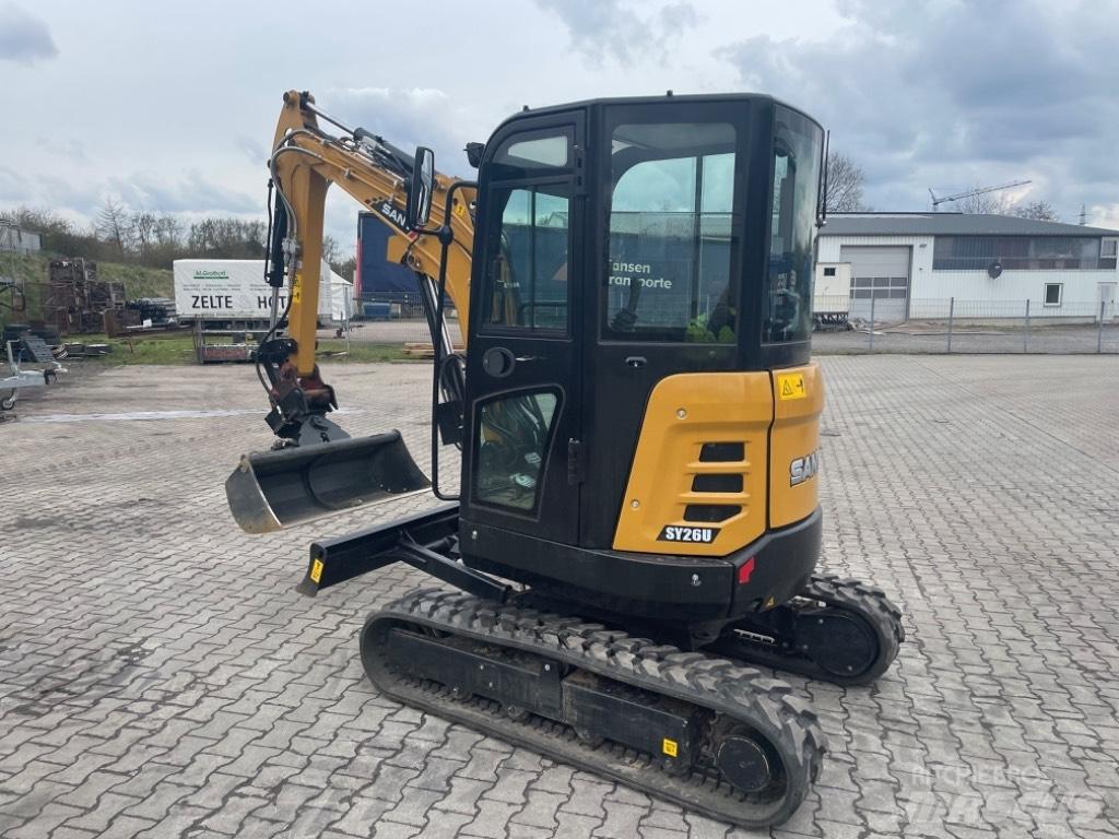 Sany SY 26 U Mini excavadoras < 7t