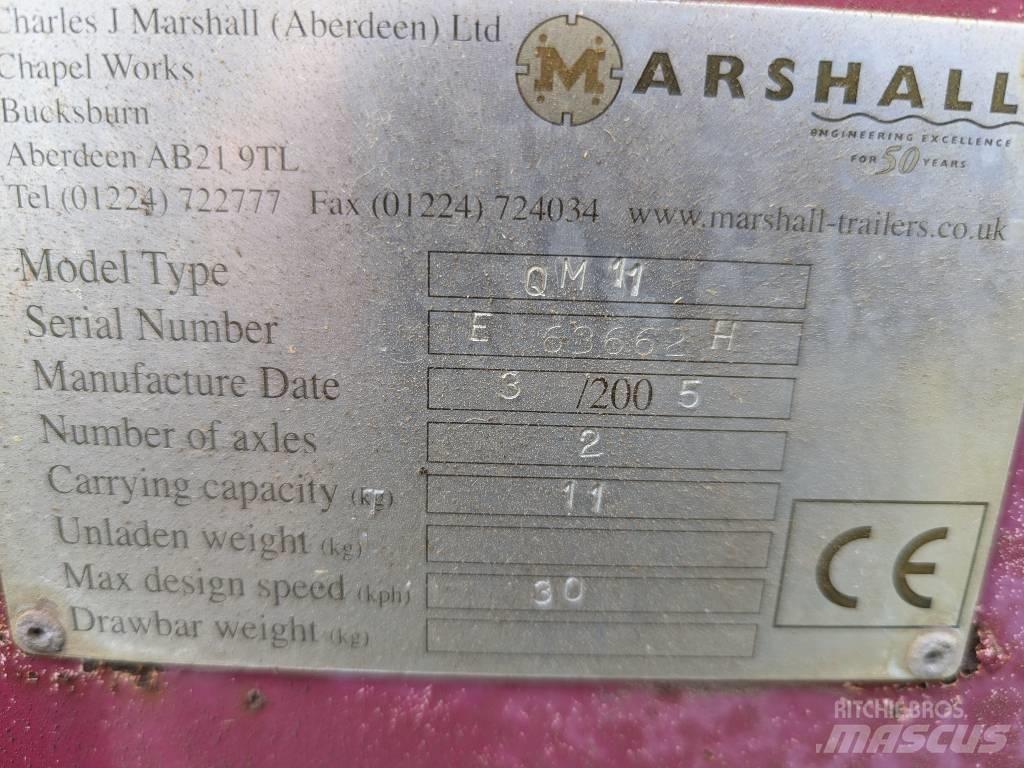 Marshall QM11 Remolque para grano
