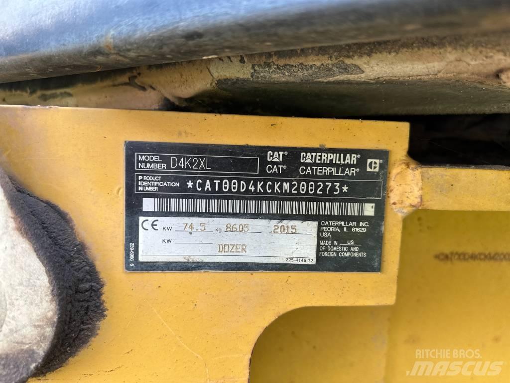 CAT D 4 K 2 XL Buldozer sobre oruga