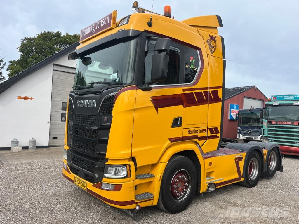 Scania S 580 V8 Cabezas tractoras