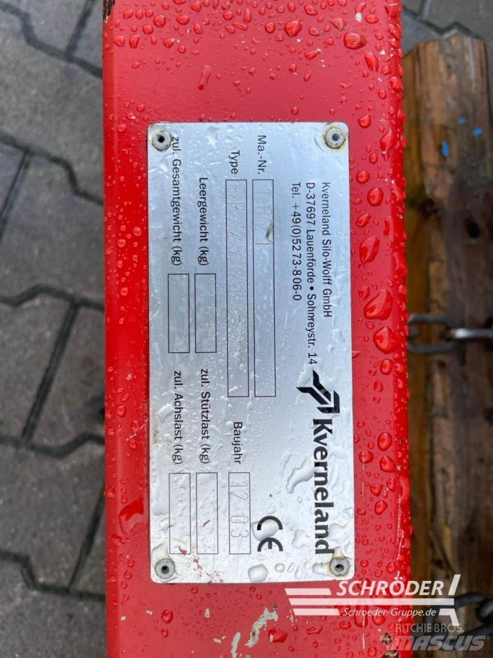 Kverneland 2,50 M Rodillos
