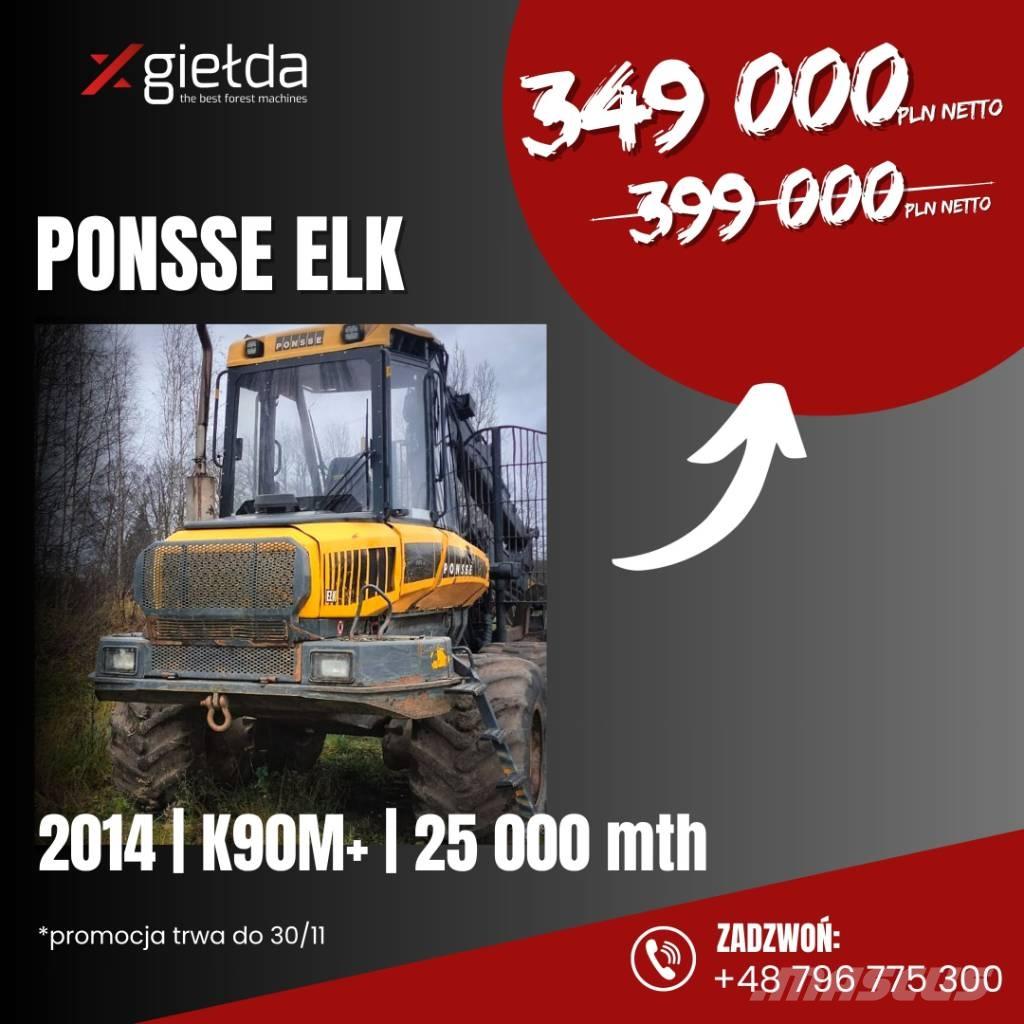 Ponsse Elk Autocargadoras
