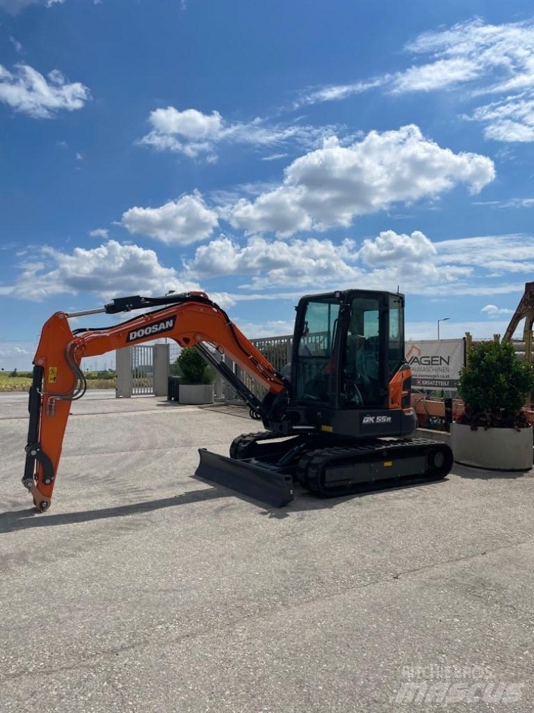 Doosan DX55r Mini excavadoras < 7t