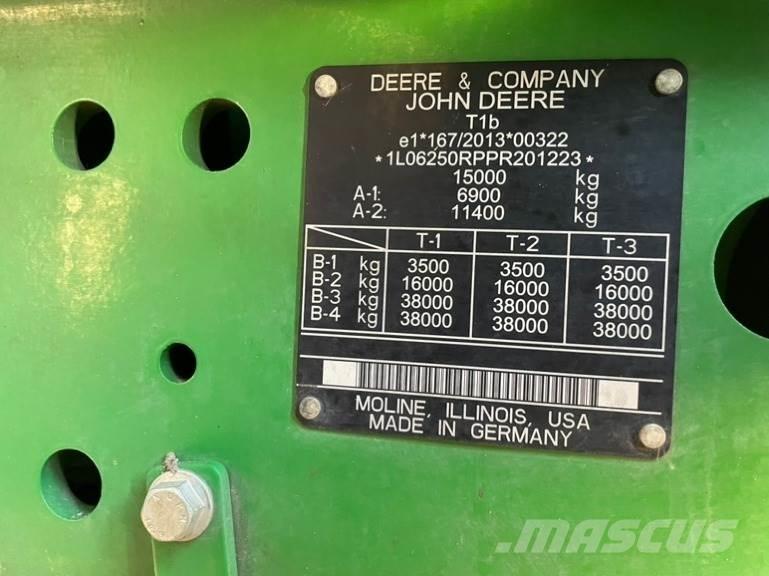 John Deere 6R 250 Tractores