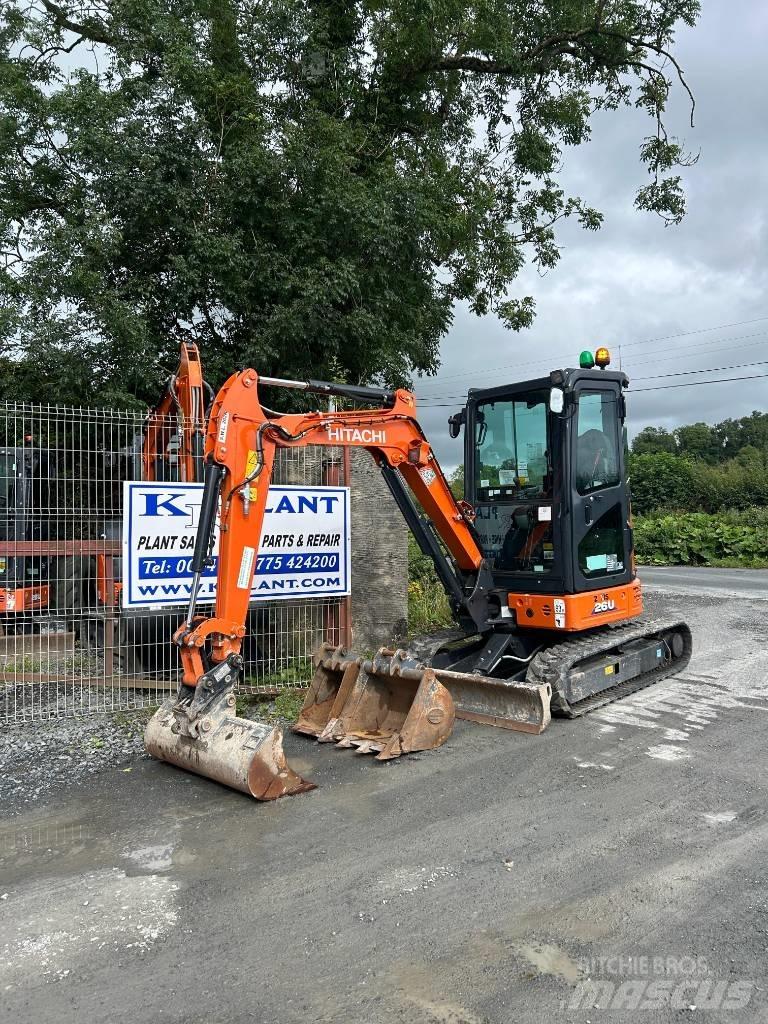Hitachi ZX 26 U-6 Mini excavadoras < 7t