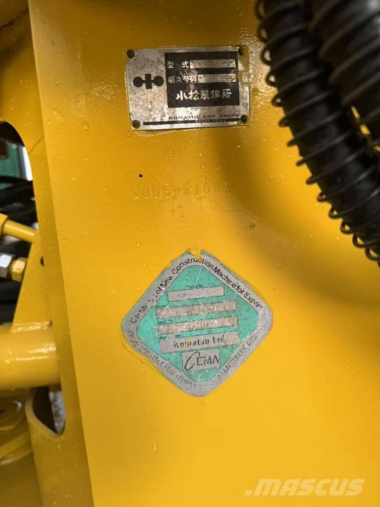 Komatsu wa 100-1 Cargadoras sobre ruedas