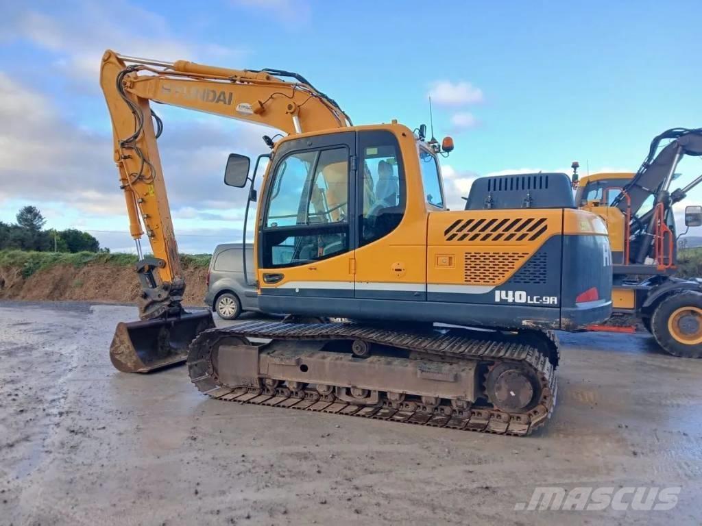 Hyundai R 140 Excavadoras de cadenas
