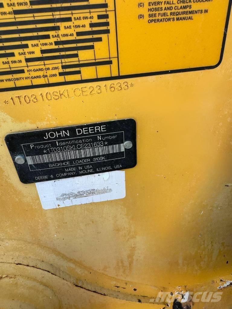 John Deere 310 SK Retrocargadoras