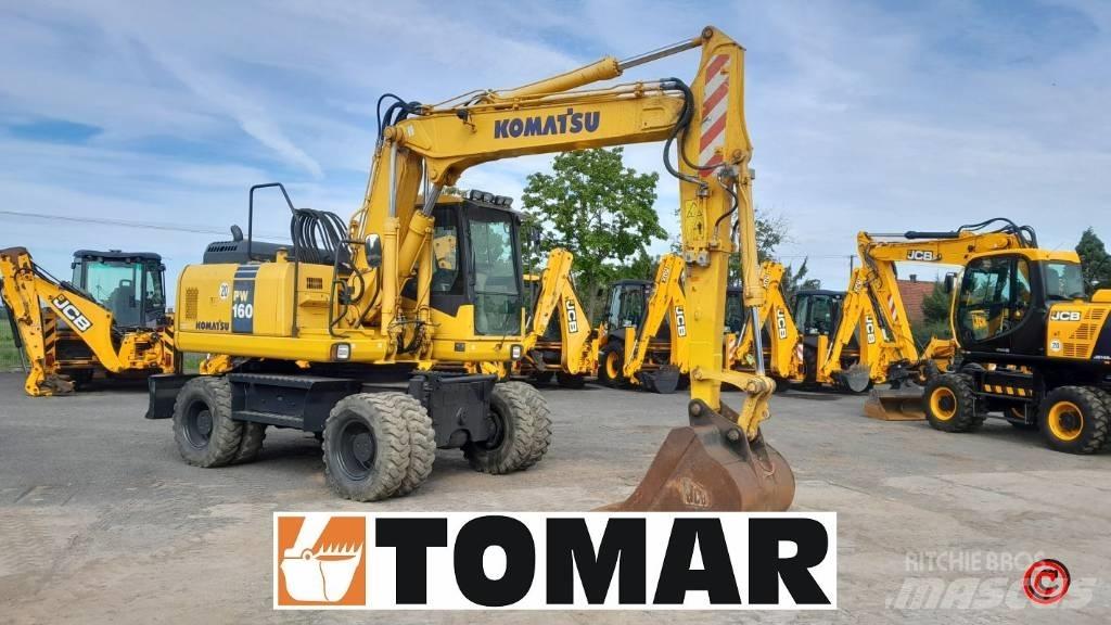 Komatsu PW 160-7 Excavadoras de ruedas