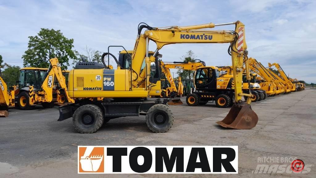 Komatsu PW 160-7 Excavadoras de ruedas