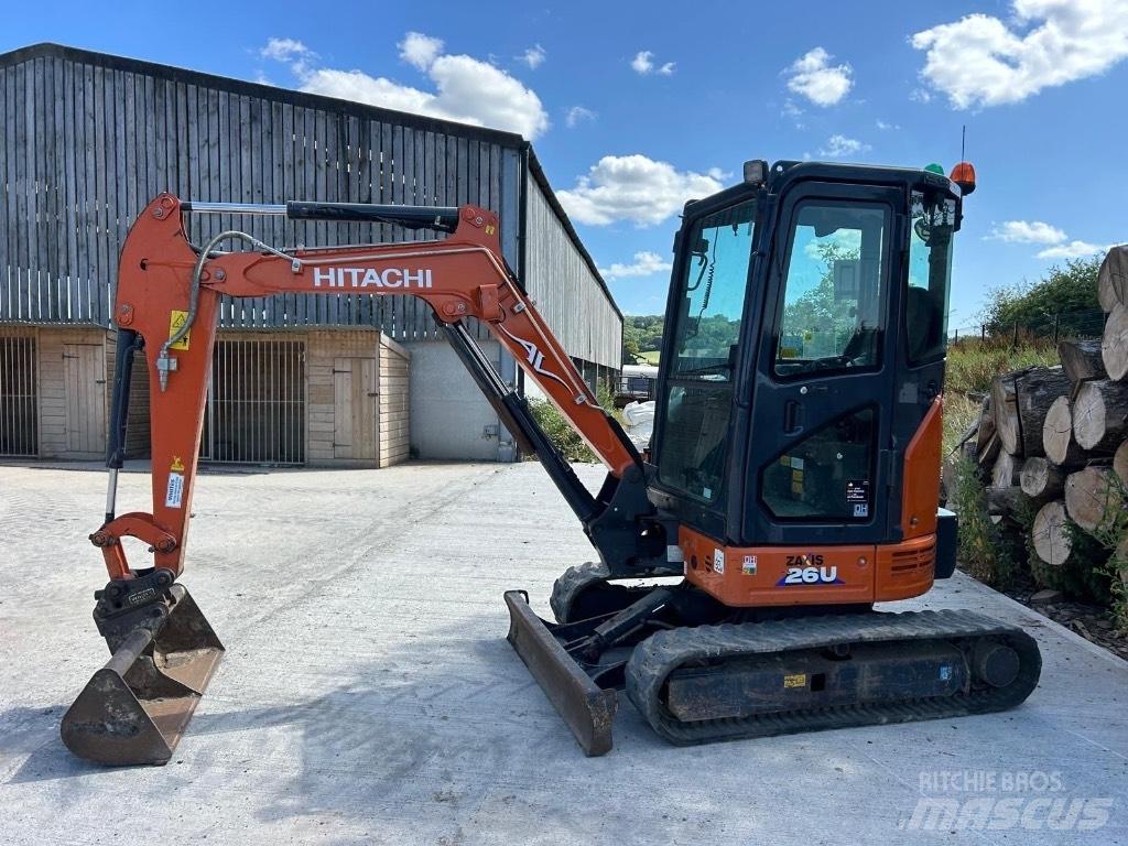 Hitachi ZX 26 U-6 Mini excavadoras < 7t