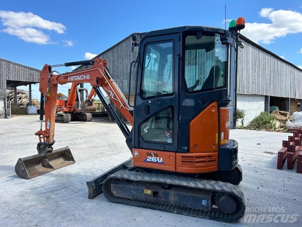 Hitachi ZX 26 U-6 Mini excavadoras < 7t