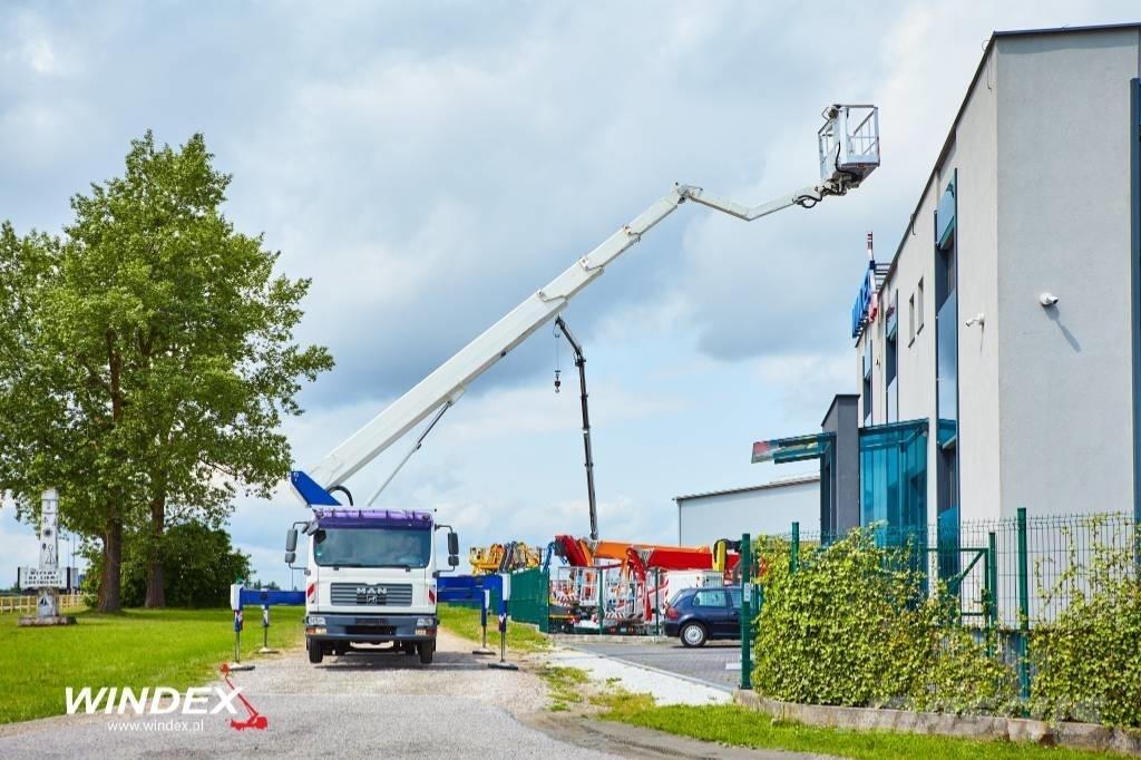 Wumag WT 300 Plataformas sobre camión