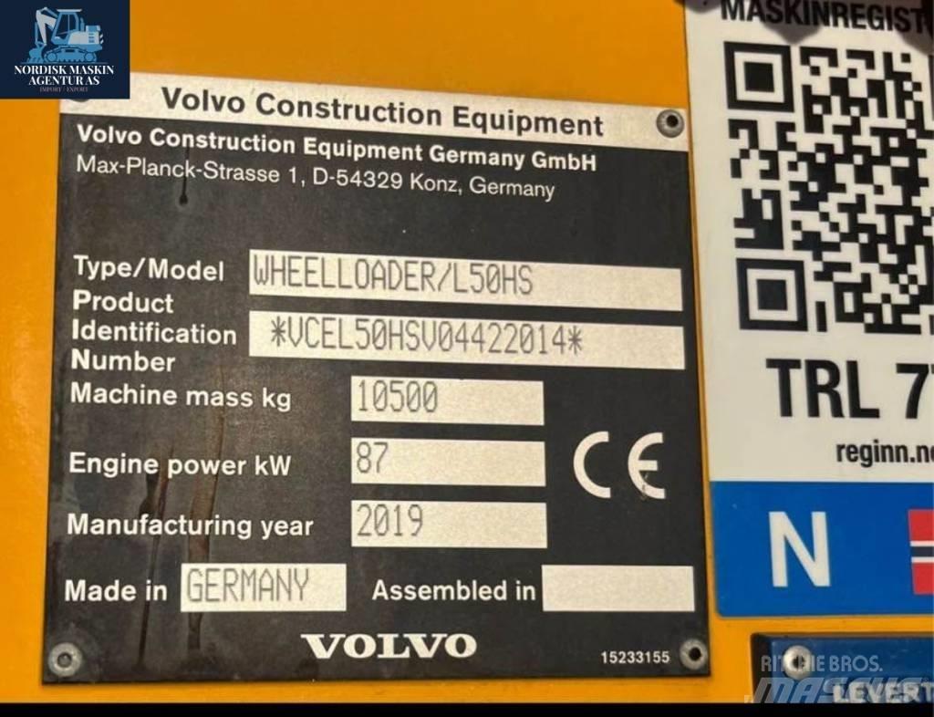 Volvo L 50 HS Cargadoras sobre ruedas