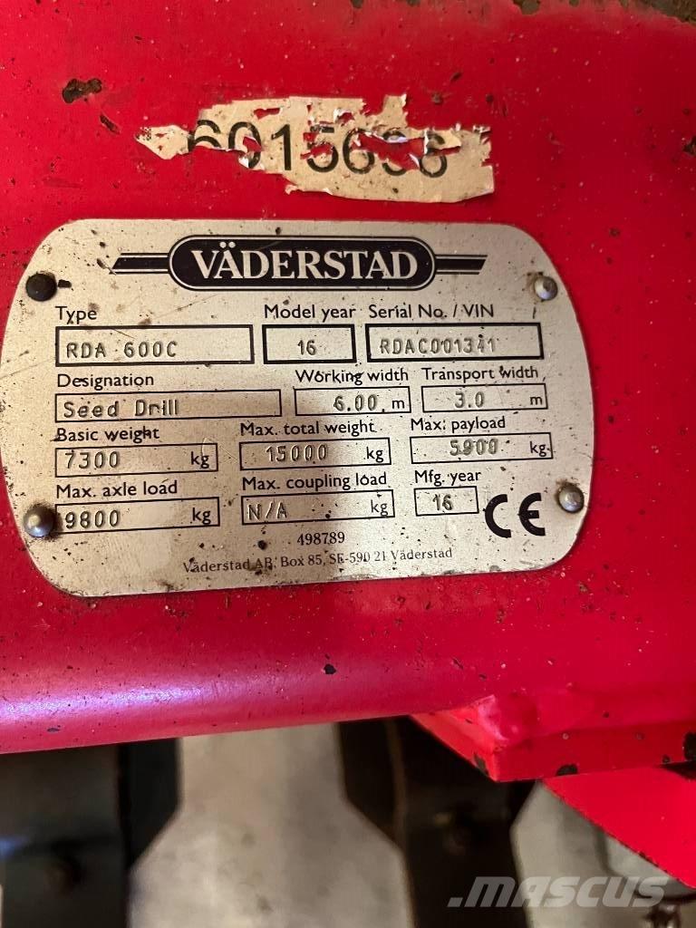 Väderstad RDA600 C Sembradoras