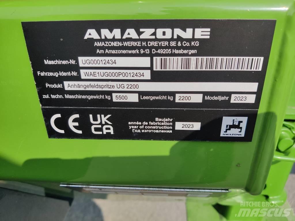 Amazone UG 2200 Pulverizadores arrastrados