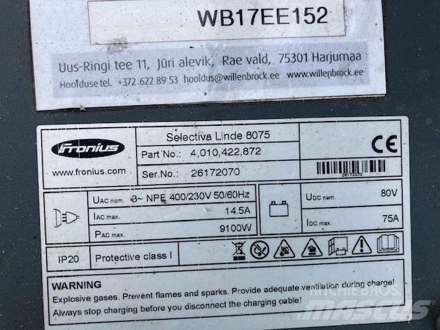 Linde E30/600HL/387 Carretillas de horquilla eléctrica