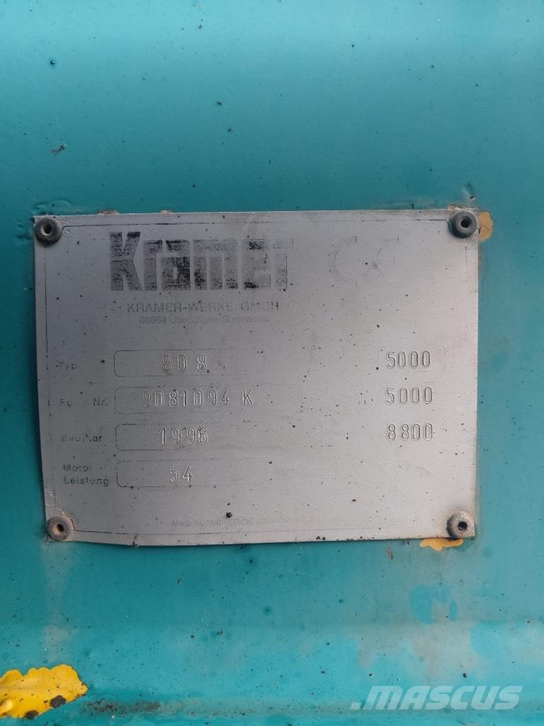 Kramer 808 Excavadoras de ruedas