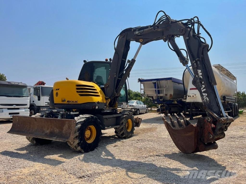 Mecalac 714 MW Excavadoras de ruedas
