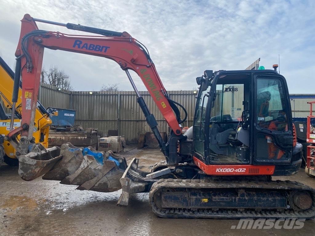 Kubota KX 080-4 Excavadoras 7t - 12t