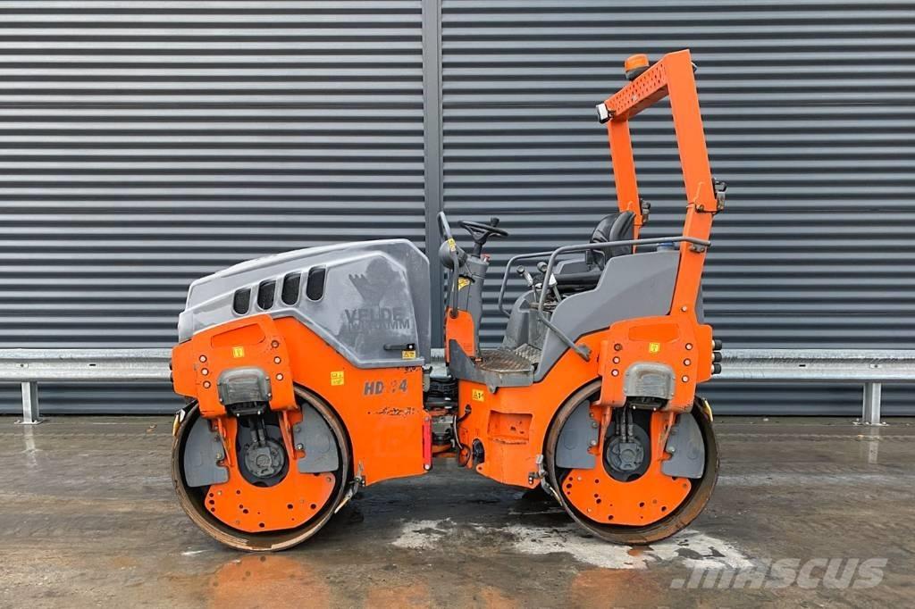 Hamm HD 14 VV Rodillos de doble tambor