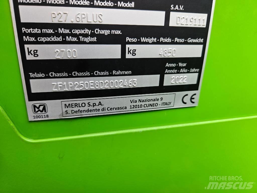 Merlo P27.6 Plus Carretillas telescópicas