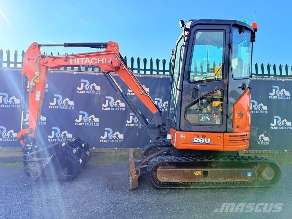 Hitachi ZX 26 U-6 CR Mini excavadoras < 7t
