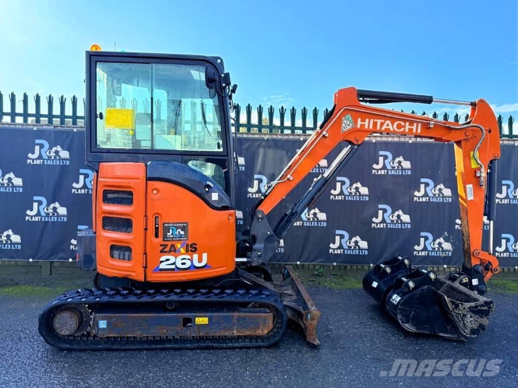 Hitachi ZX 26 U-6 CR Mini excavadoras < 7t