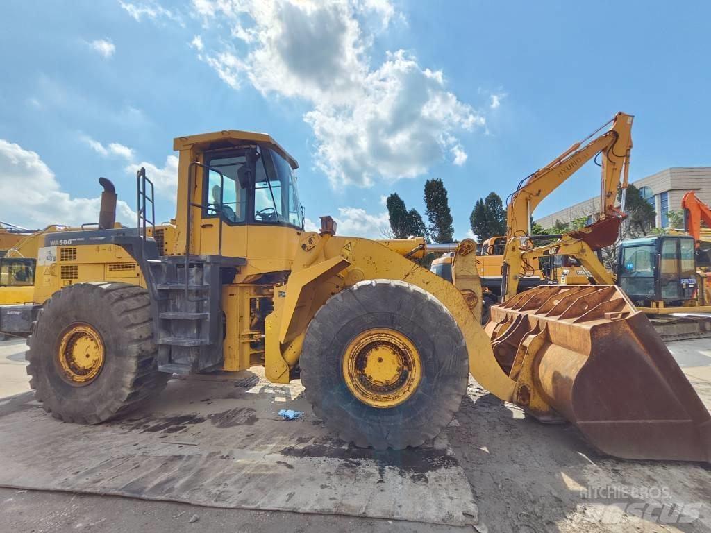 Komatsu WA 500 Cargadoras sobre ruedas