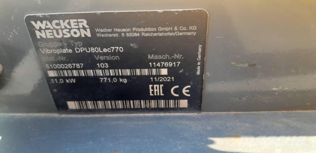 Wacker Neuson DPU 80 Vibradores