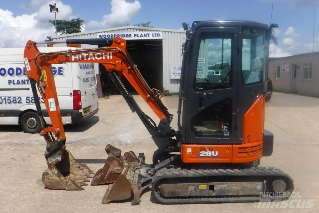 Hitachi ZX 26 U-6 Mini excavadoras < 7t
