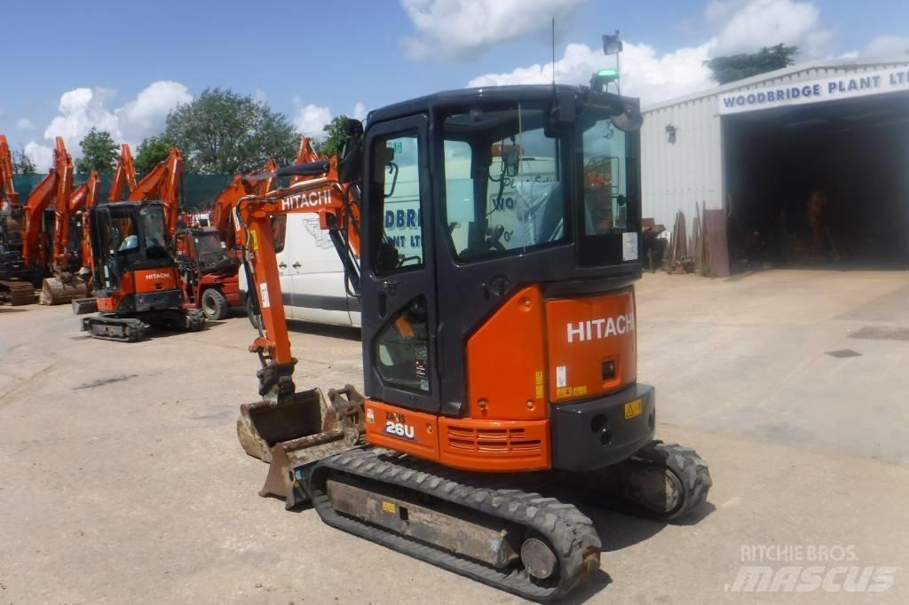 Hitachi ZX 26 U-6 Mini excavadoras < 7t