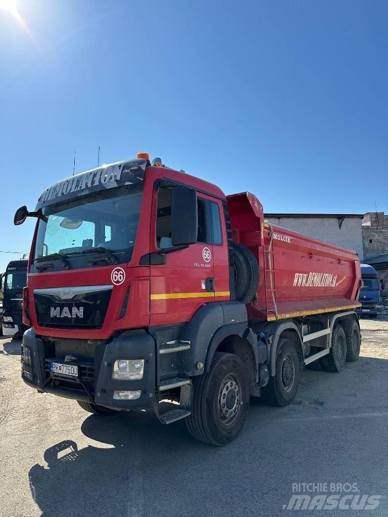 MAN TGS 41.480 Camiones bañeras basculantes o volquetes