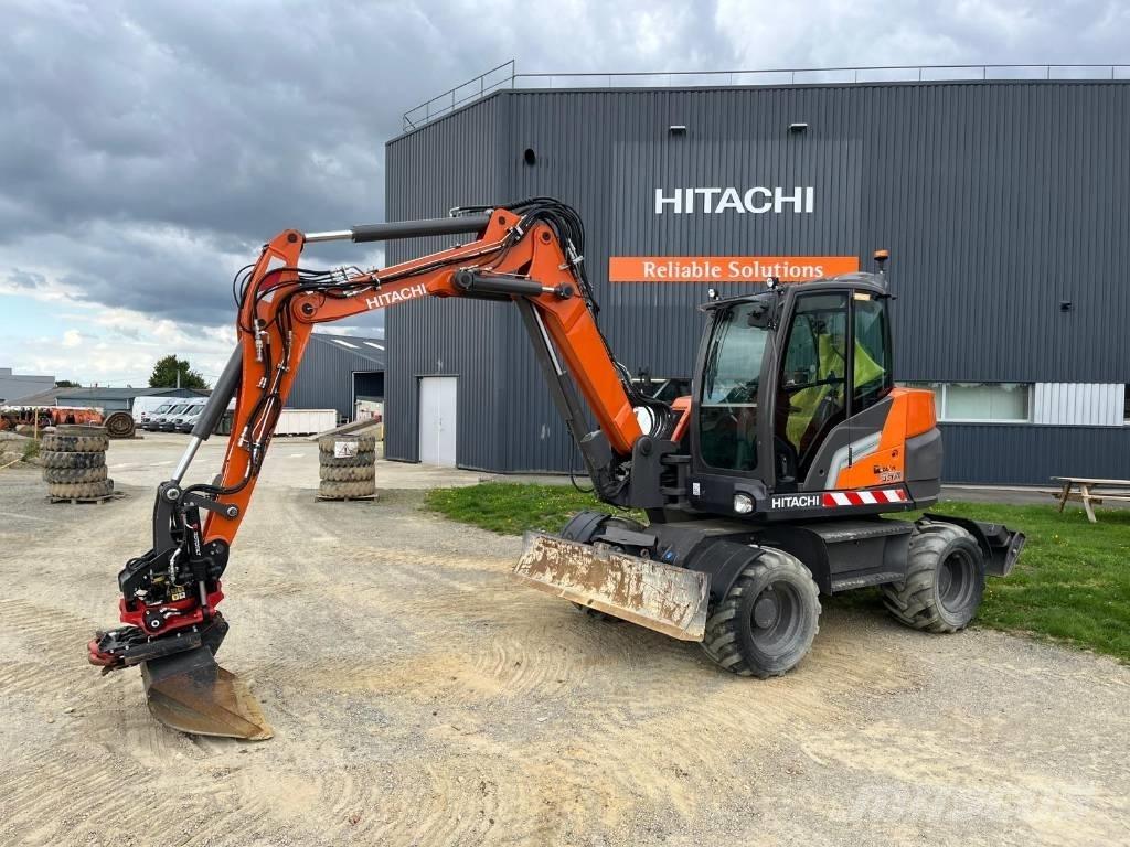 Hitachi ZX95W-7-2P Excavadoras de ruedas