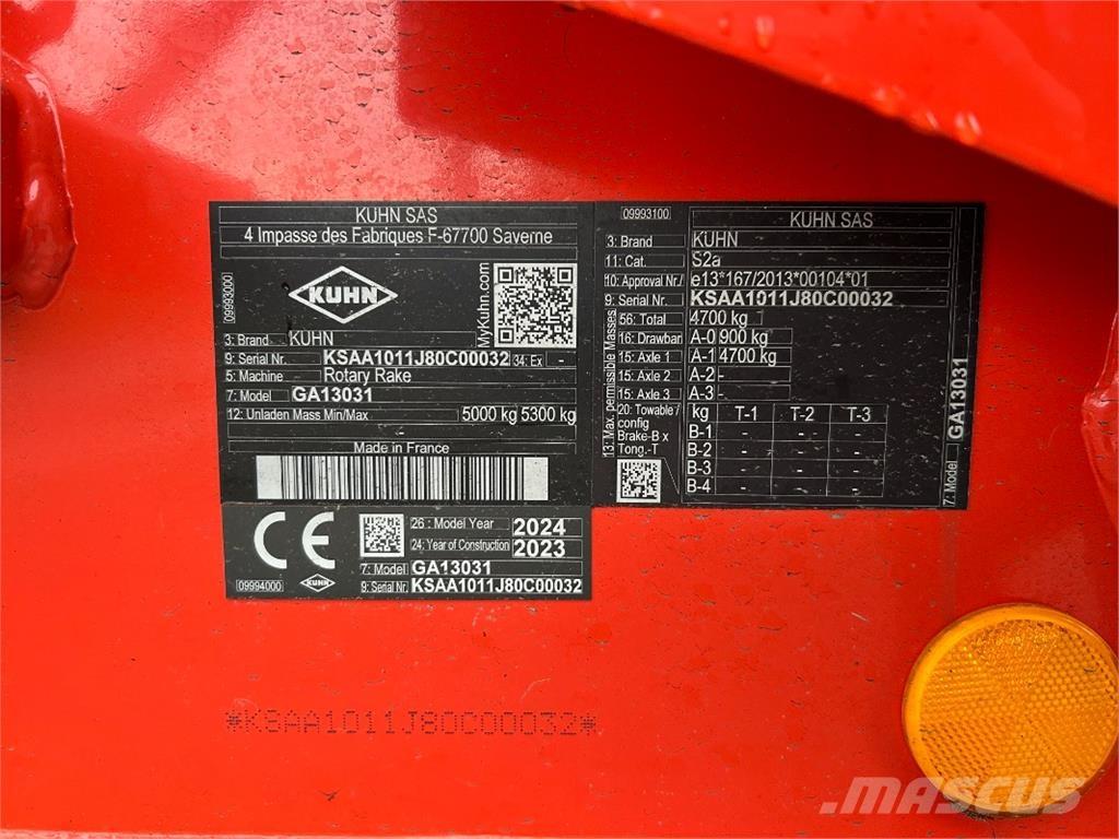 Kuhn GA 13031 Hileradoras