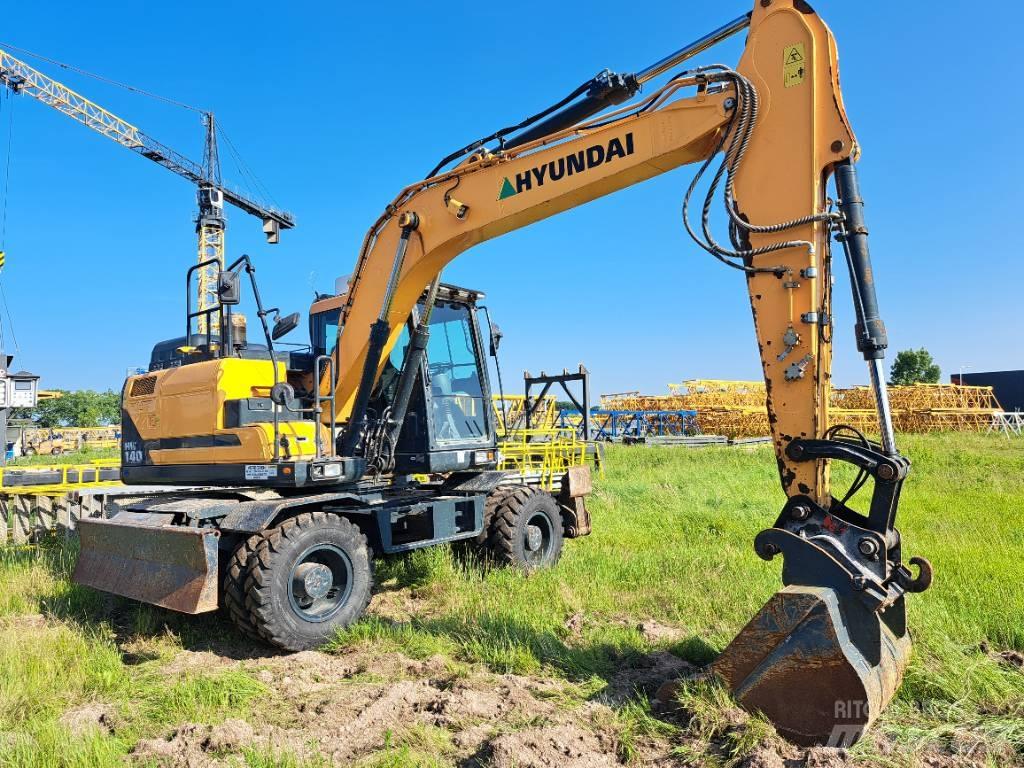 Hyundai HW140 Excavadoras de ruedas