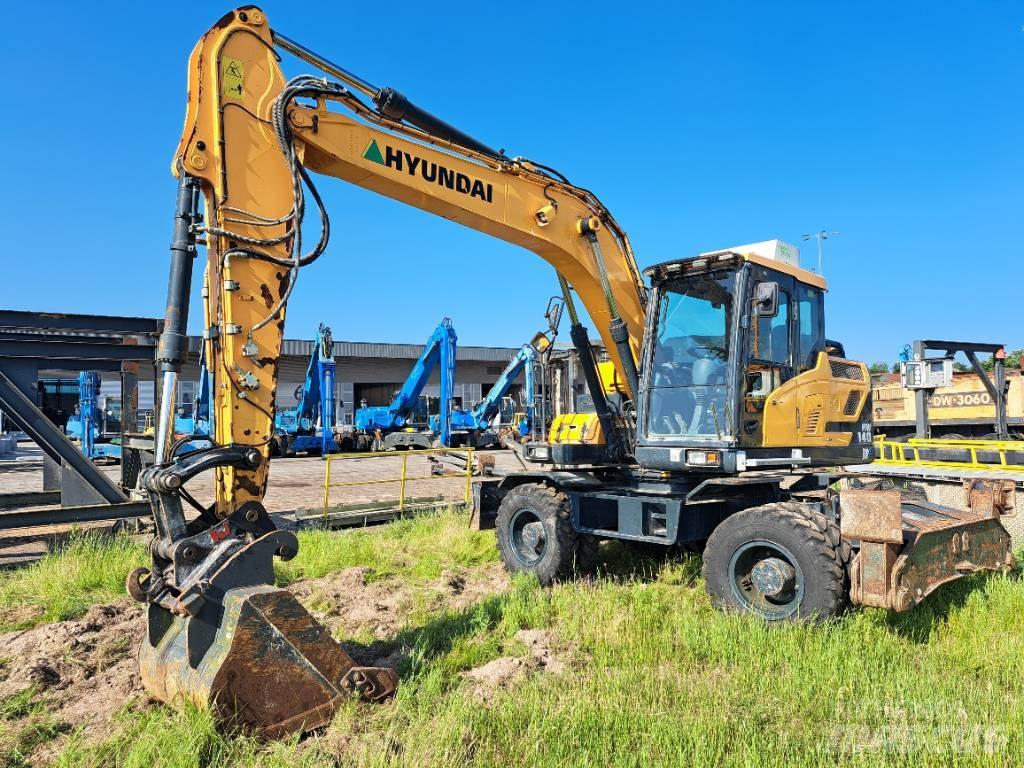 Hyundai HW140 Excavadoras de ruedas