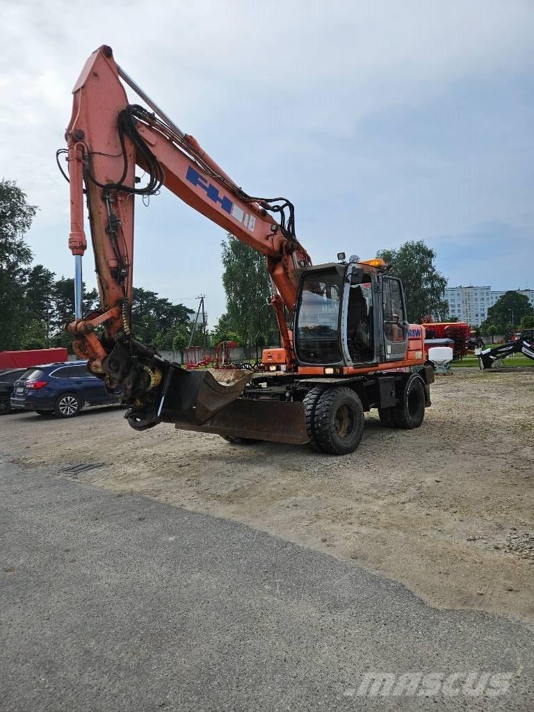 Fiat-Hitachi EX165W Excavadoras de ruedas