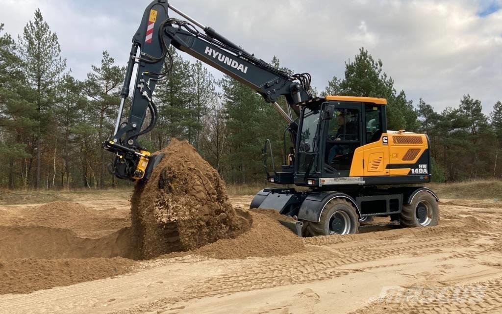 Hyundai HW140A Excavadoras de ruedas