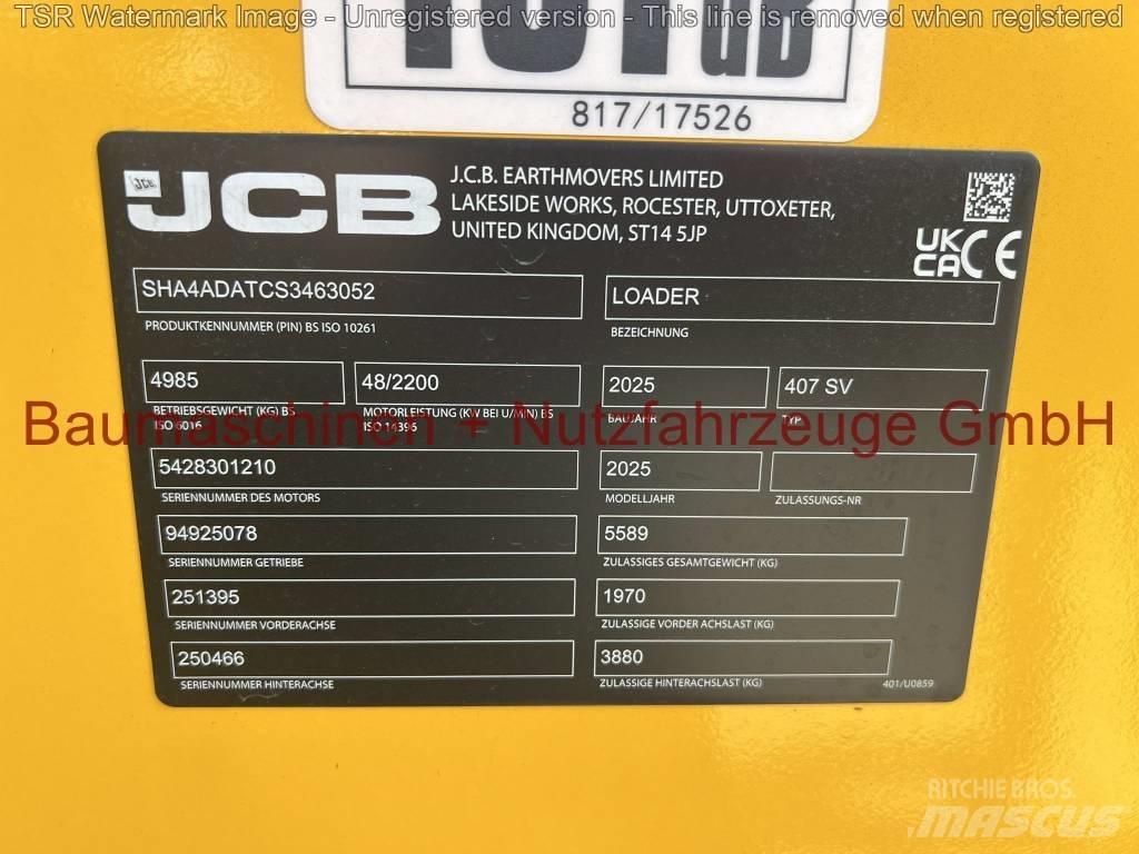 JCB 407 Klima -Demo- Cargadoras sobre ruedas