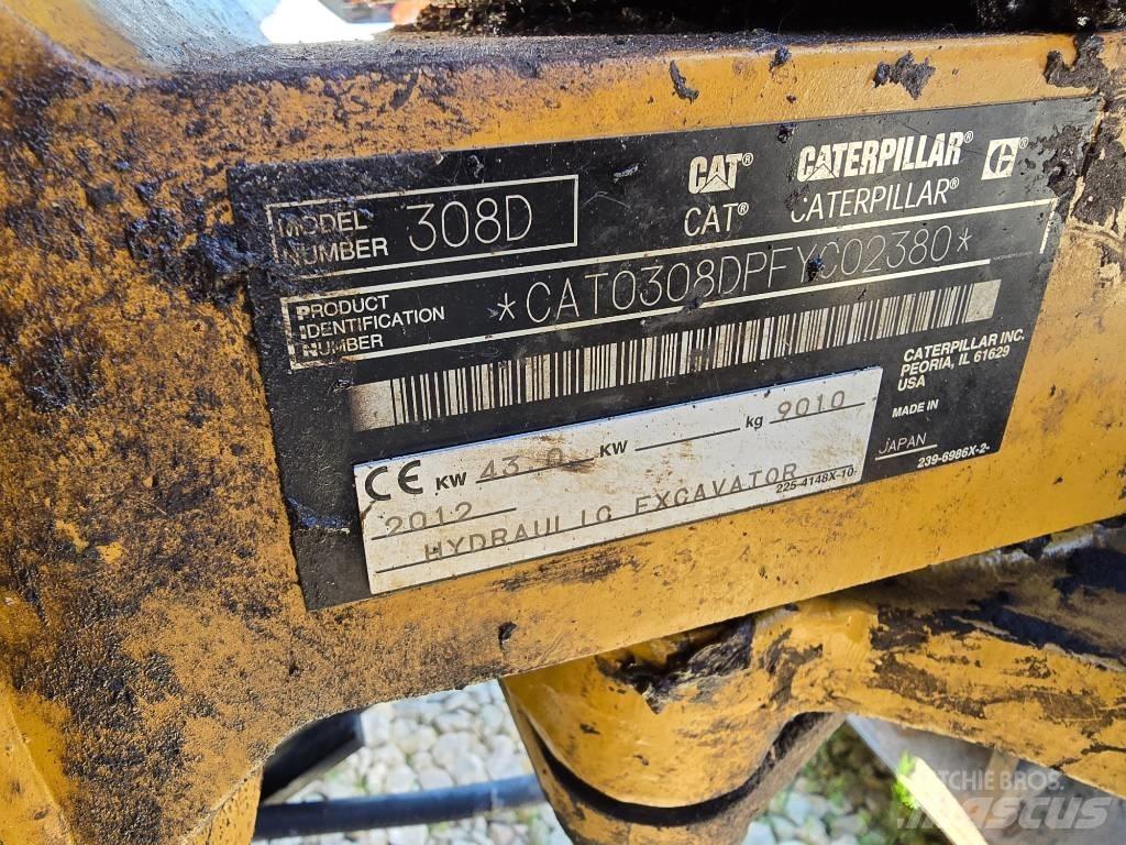 CAT 308 D Excavadoras 7t - 12t