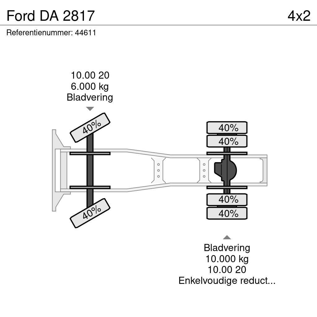 Ford DA 2817 Cabezas tractoras