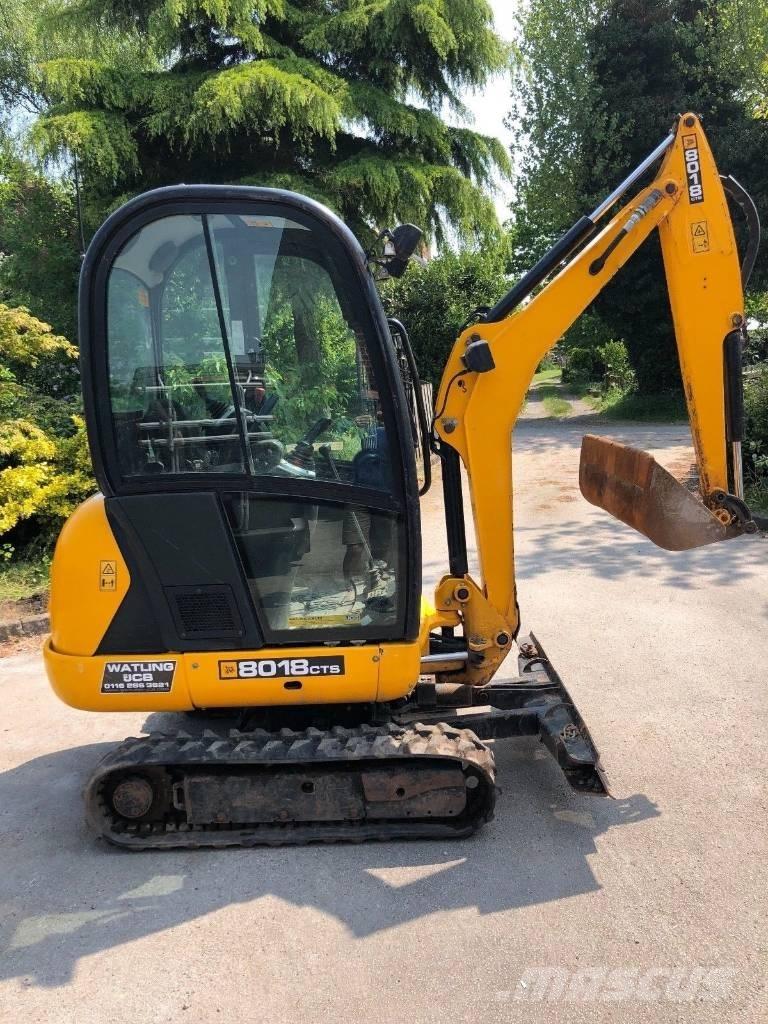 JCB 8018 CTS Mini excavadoras < 7t