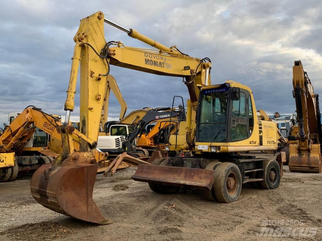 Komatsu PW 170 ES Excavadoras de ruedas