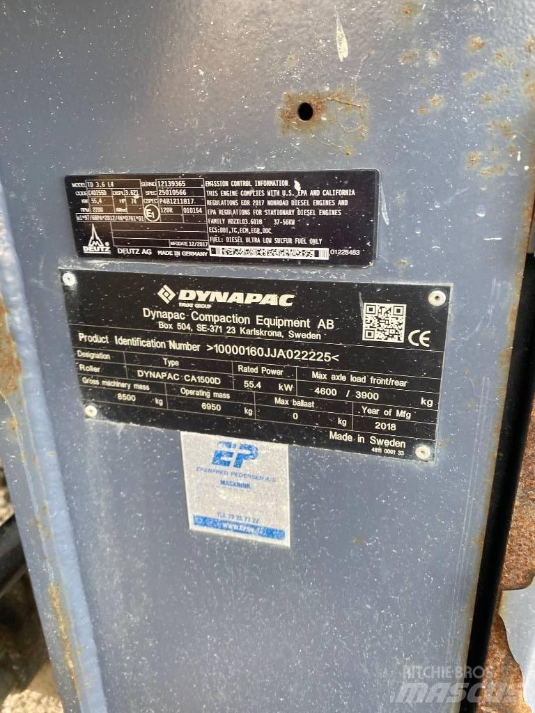 Dynapac CA 1500 D Otros rodillos