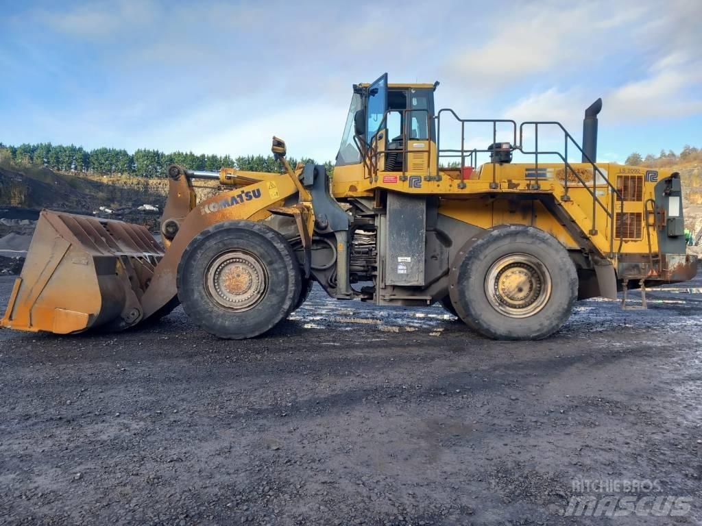 Komatsu WA 600-6 Cargadoras sobre ruedas