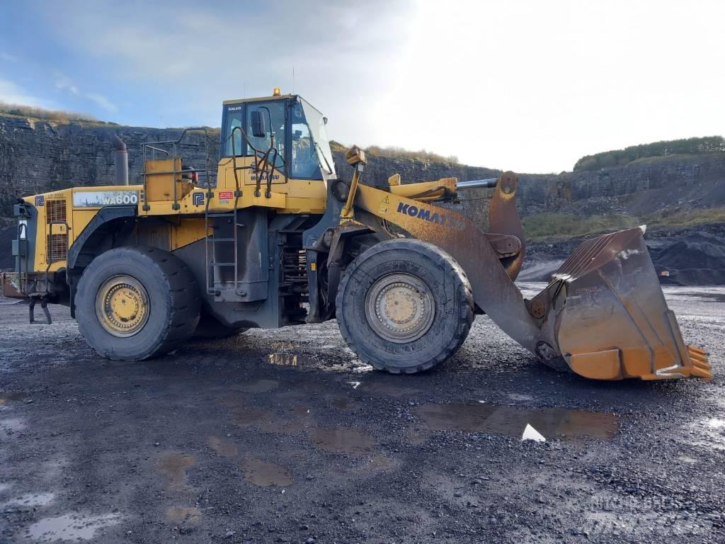 Komatsu WA 600-6 Cargadoras sobre ruedas